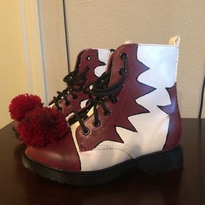 IT Pennywise Boots Halloween Shoes